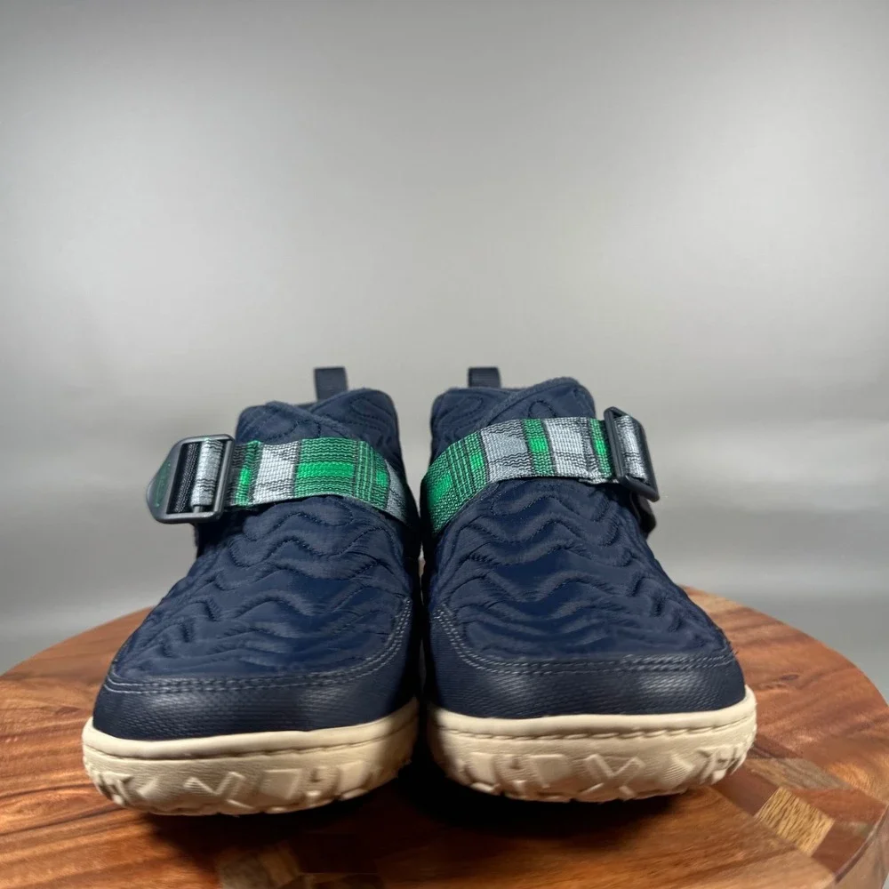 Chaco Ramble Puff Mid Blue Quilted Fleece Lined Booties Womens 9.5 JCH107518